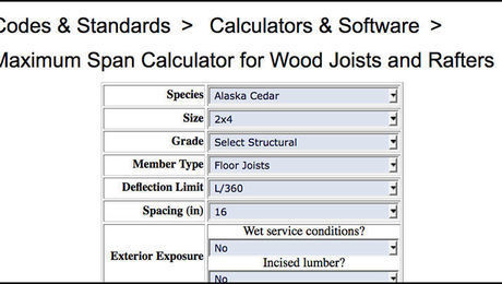 deck load calculator