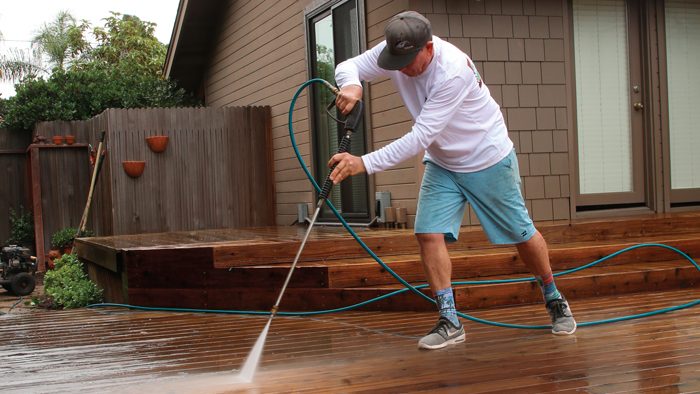 how to repair and refinish decks